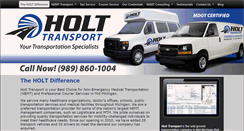 Desktop Screenshot of holttransport.com